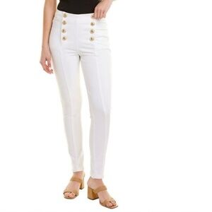 J. McLaughlin Hastings High-Rise Skinny Sailor Jeans Size 8
